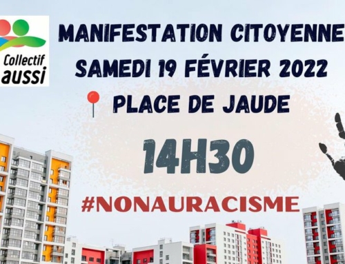 Manifestation citoyenne contre la haine et le racisme samedi 19 février 14h30, place de Jaude à Clermont