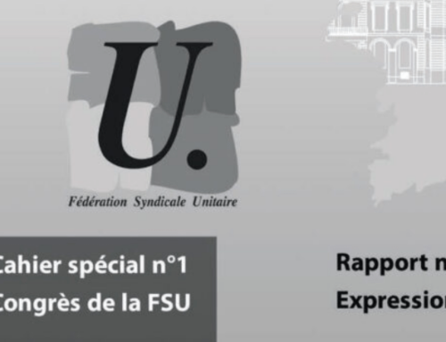 Lire le Rapport d’activité de la FSU p.4 à 13