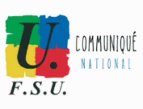 Communiqué FSU 10 et 18 sept