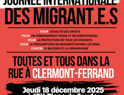 18 décembre 2025 – Journée internationale des droits des migrant·e·s